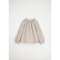 Popelin Sand Lace Blouse