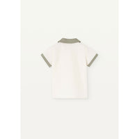 Popelin Green Collar Linen Shirt