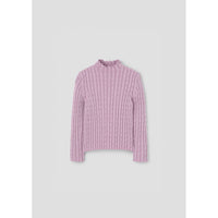 Popelin Mauve Perkins Knit Sweater