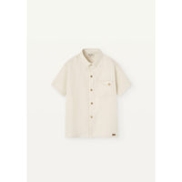 Popelin Off White Linen Shirt