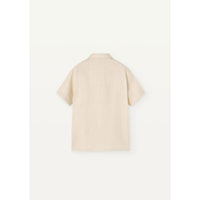 Popelin Off White Linen Shirt
