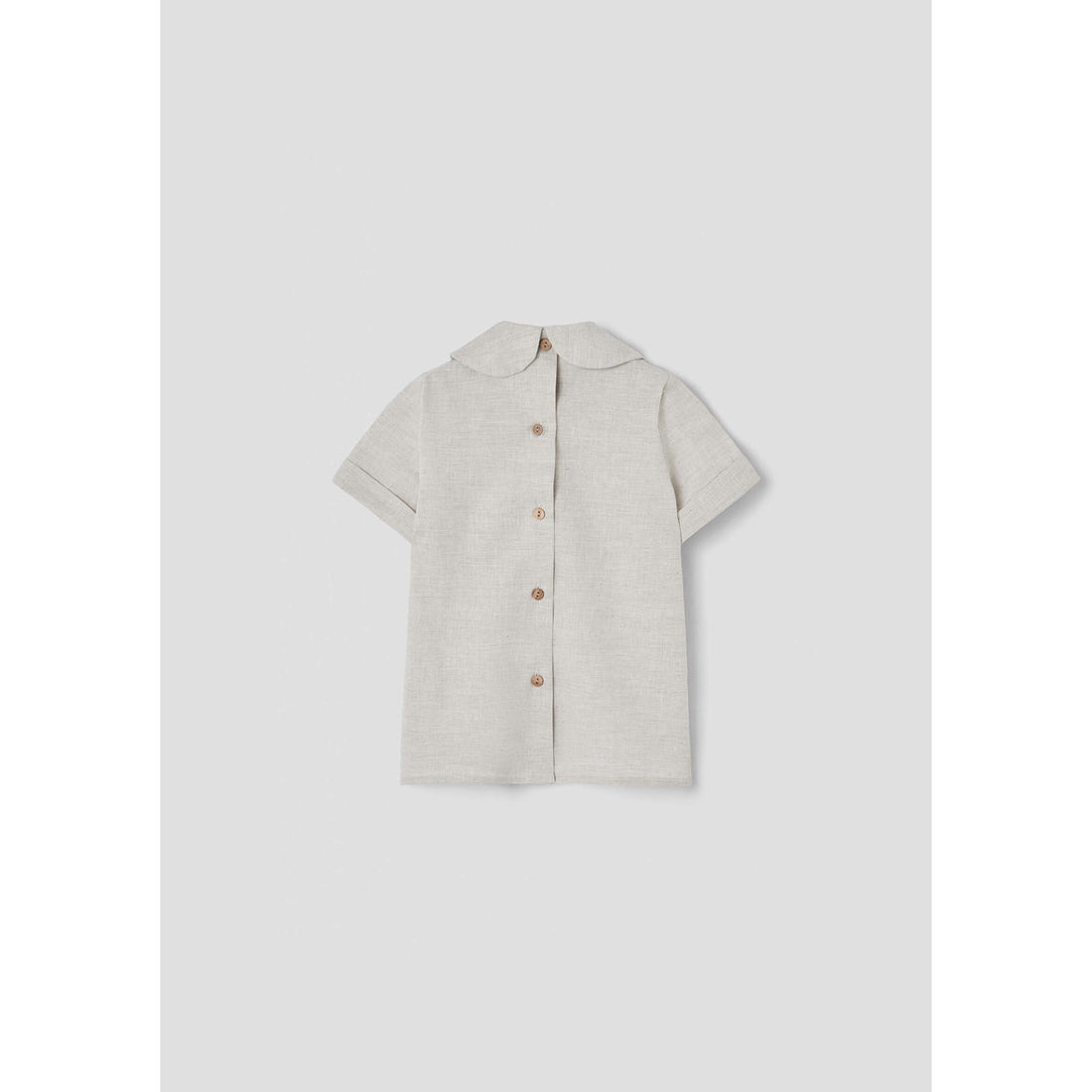 Popelin Grey Panel Shirt