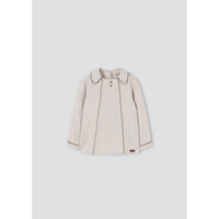 Popelin Sand Panelled Blouse