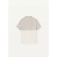 Popelin Sand Mandarin Collar Shirt