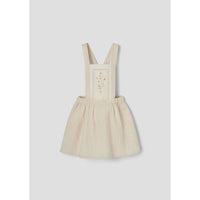 Popelin Off White Embroidered Short Jumper