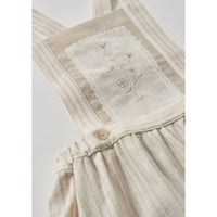 Popelin Silver Lurex Embroidered Short Jumper