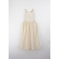 Popelin Off White Midi Embroidered Jumper