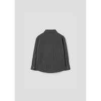 Popelin Black Gingham Collar Shirt