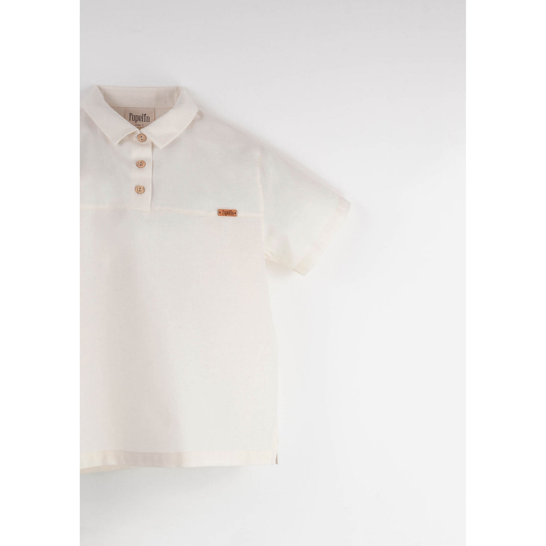 Popelin Off White Shirt