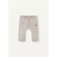 Popelin Sand linen Bermuda Shorts