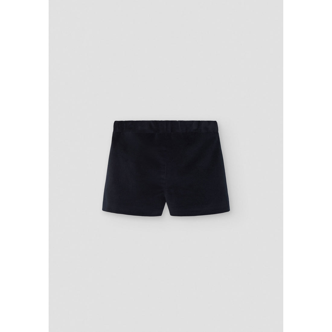 Popelin Black Velvet Darts Shorts