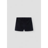 Popelin Black Velvet Darts Shorts