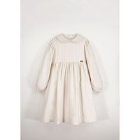 Popelin Off White Two Tone Dress
