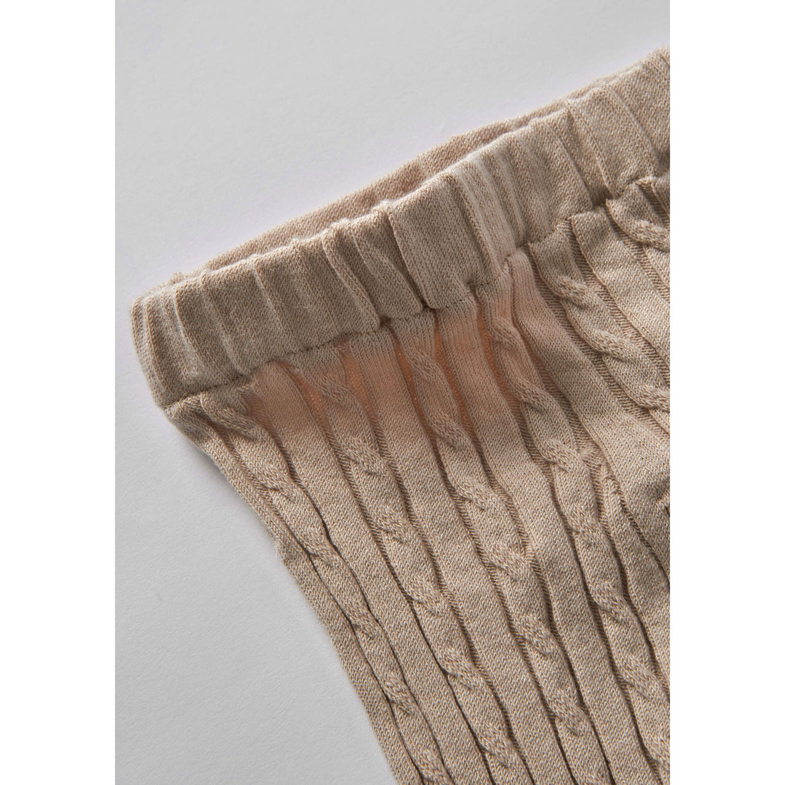 Popelin Sand Knitted Legging