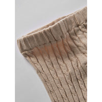 Popelin Sand Knitted Legging
