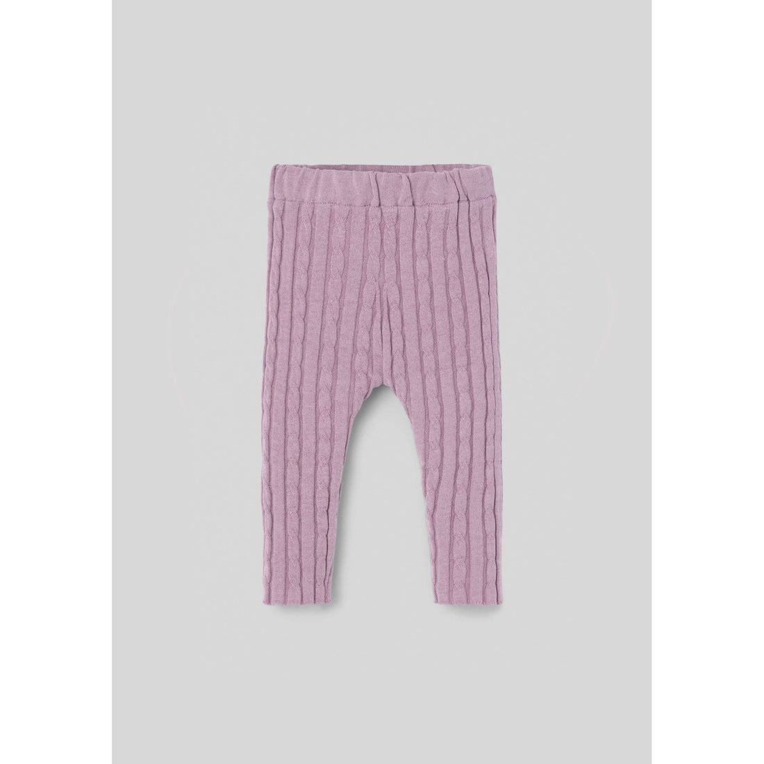 Popelin Mauve Knitted Legging