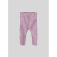 Popelin Mauve Knitted Legging