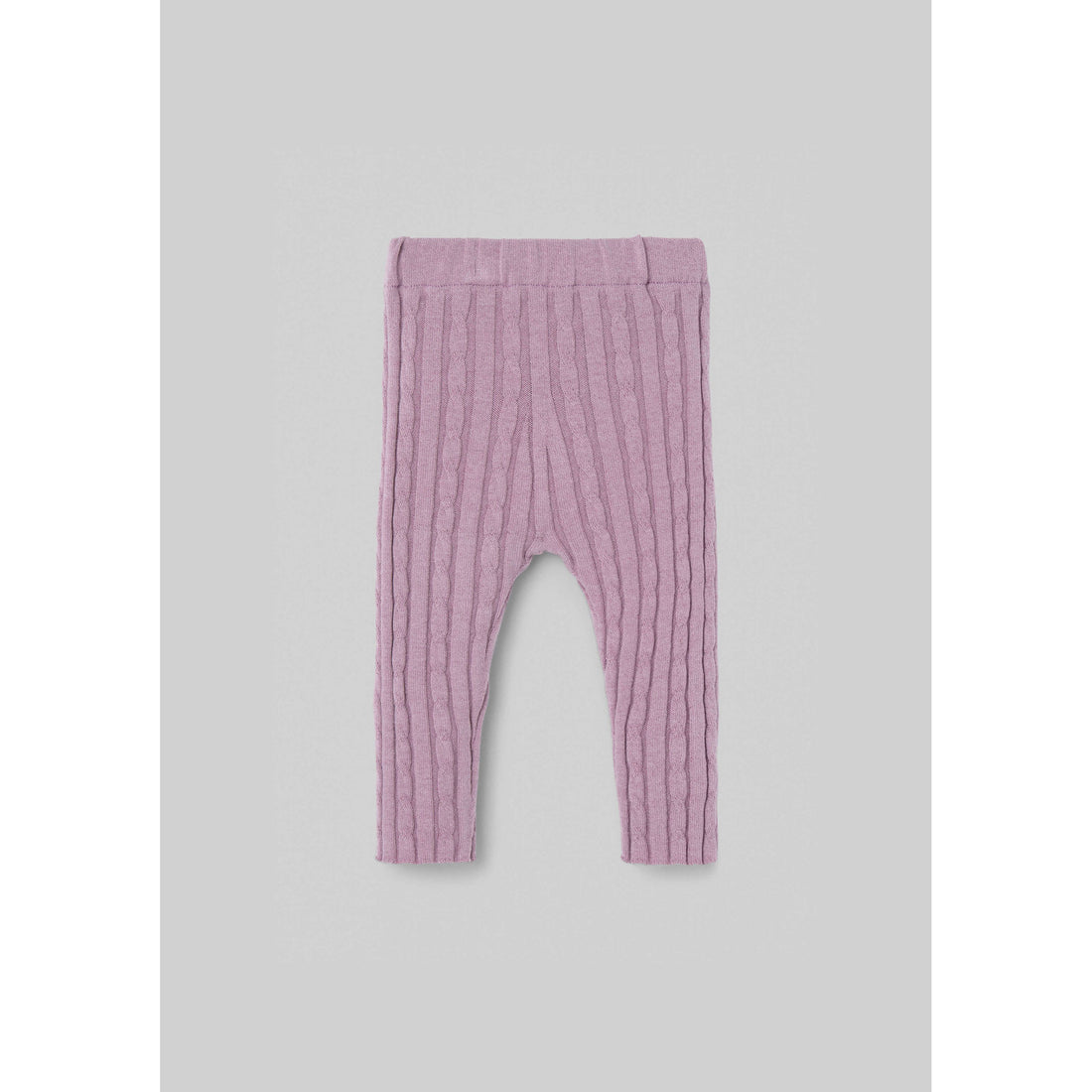 Popelin Mauve Knitted Legging