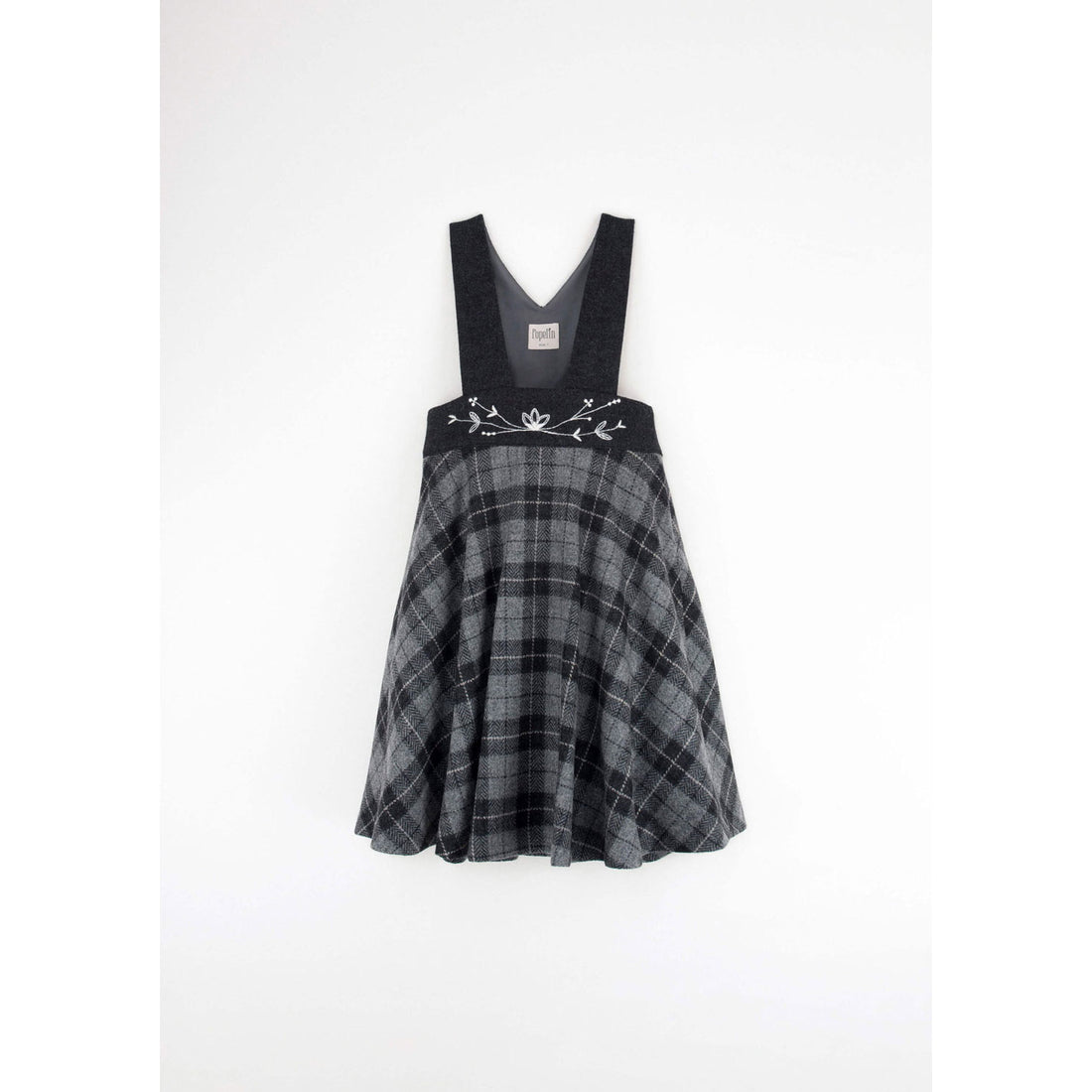 sachin and babi light blue dress Ralph Lauren Girls Grey Polo Bear Dress main image 0