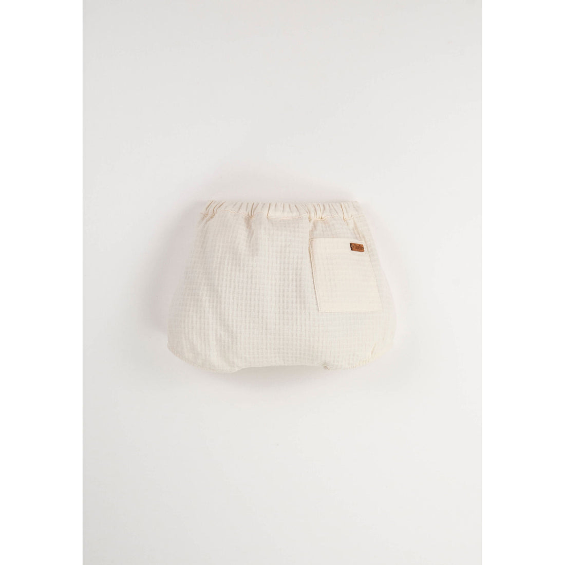 Popelin Off White Textured Culotte