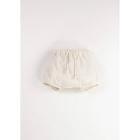 Popelin Off White Textured Culotte