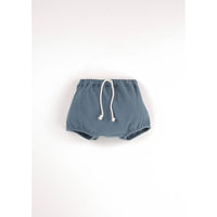 Popelin Blue Textured Culotte