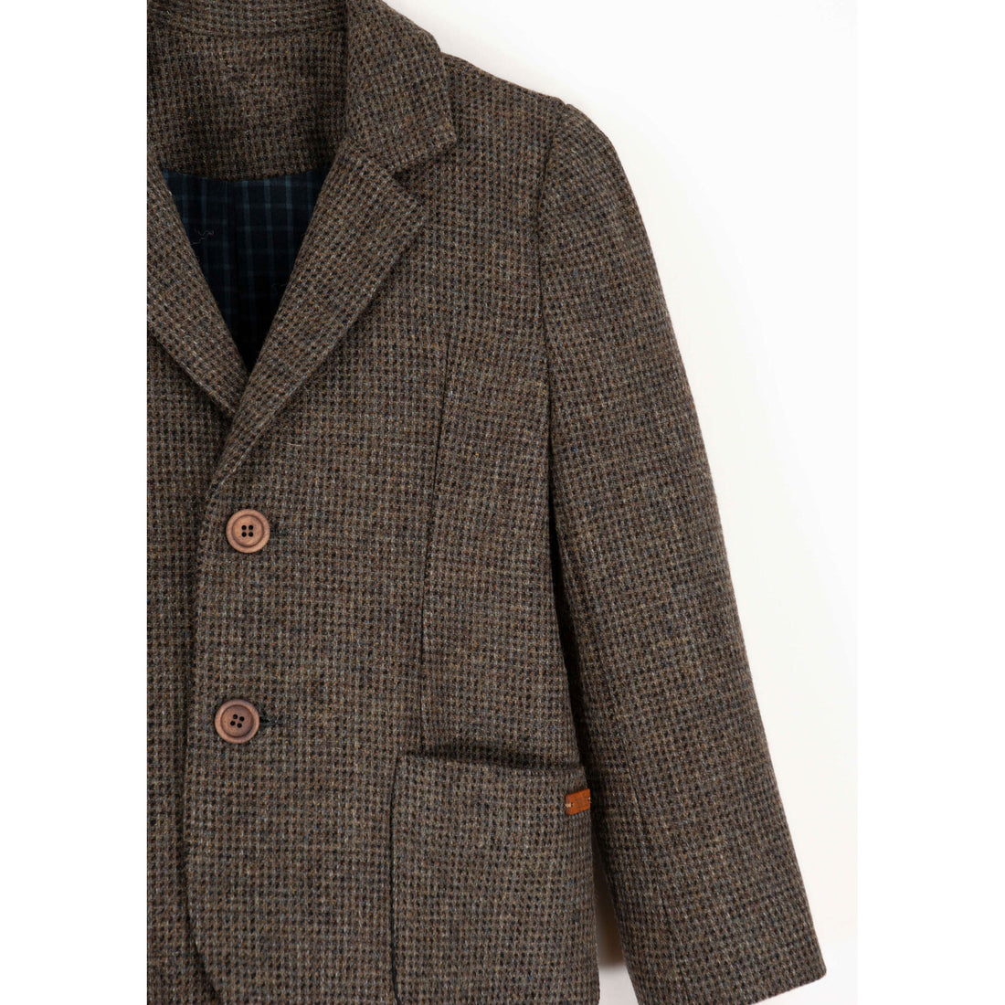 Popelin Multi Coloured Wool Blazer