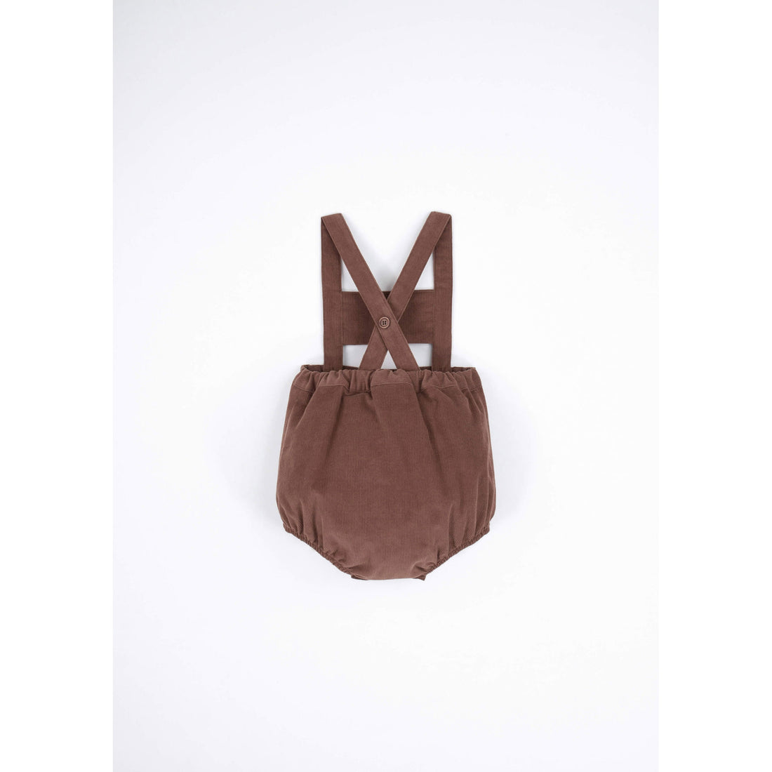 Popelin Ochre Coloured Corduroy Romper