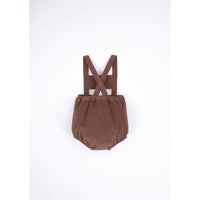 Popelin Ochre Coloured Corduroy Romper