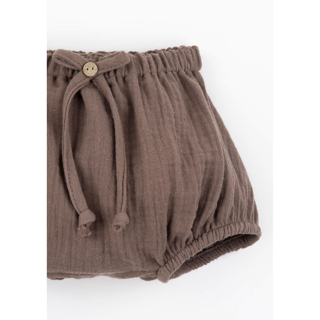 Popelin Brown Basic Culotte