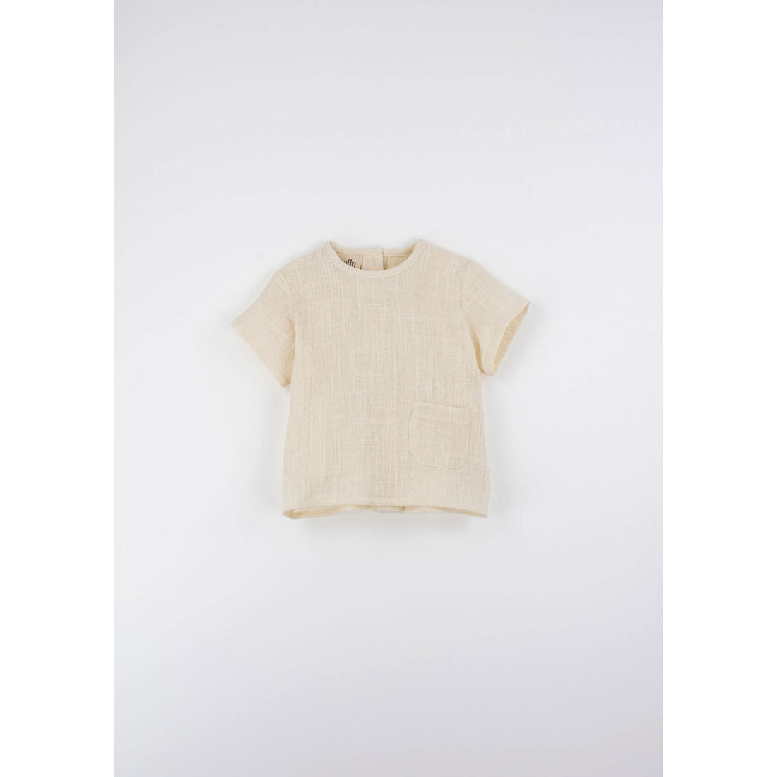 Popelin Off White Organic Pocket Shirt