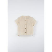 Popelin Off White Organic Pocket Shirt