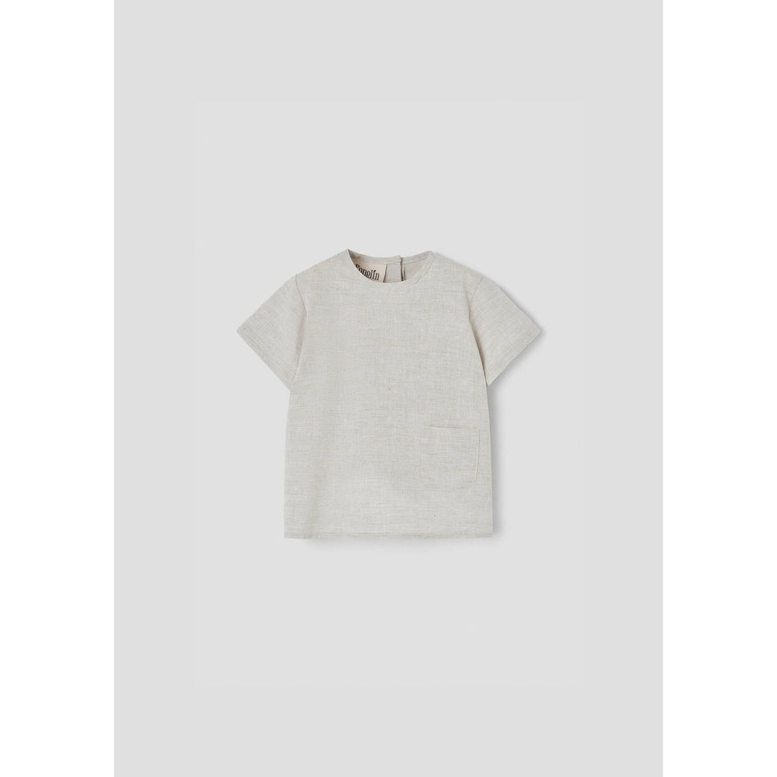 Popelin Grey Pocket Shirt