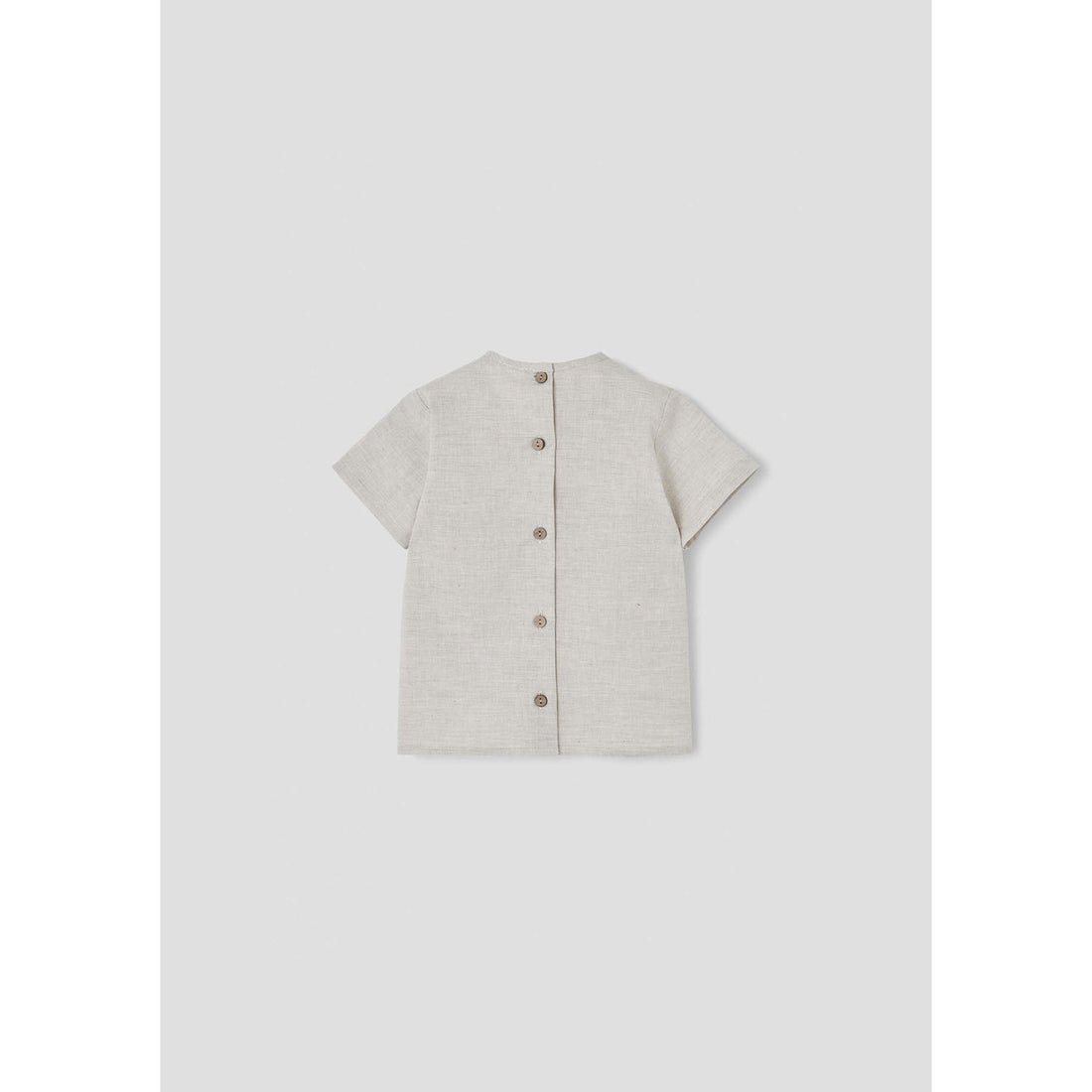 Popelin Grey Pocket Shirt