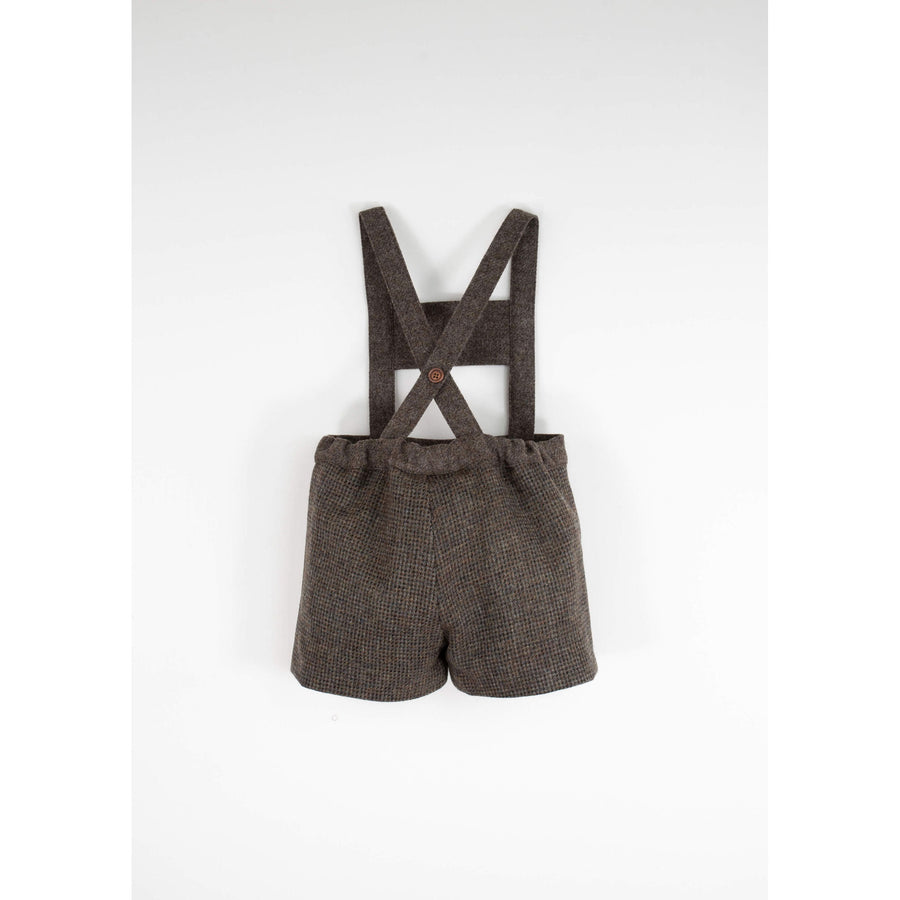 Popelin Multi Coloured Suspender Shorts