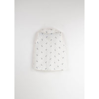 Popelin Embroidered Anchor Sleeveless Shirt