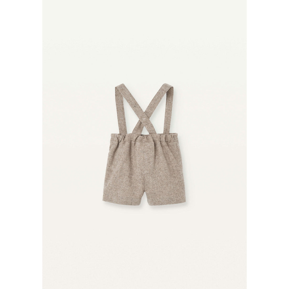 Popelin Stone Crossover Strap Shorts
