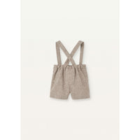 Popelin Stone Crossover Strap Shorts