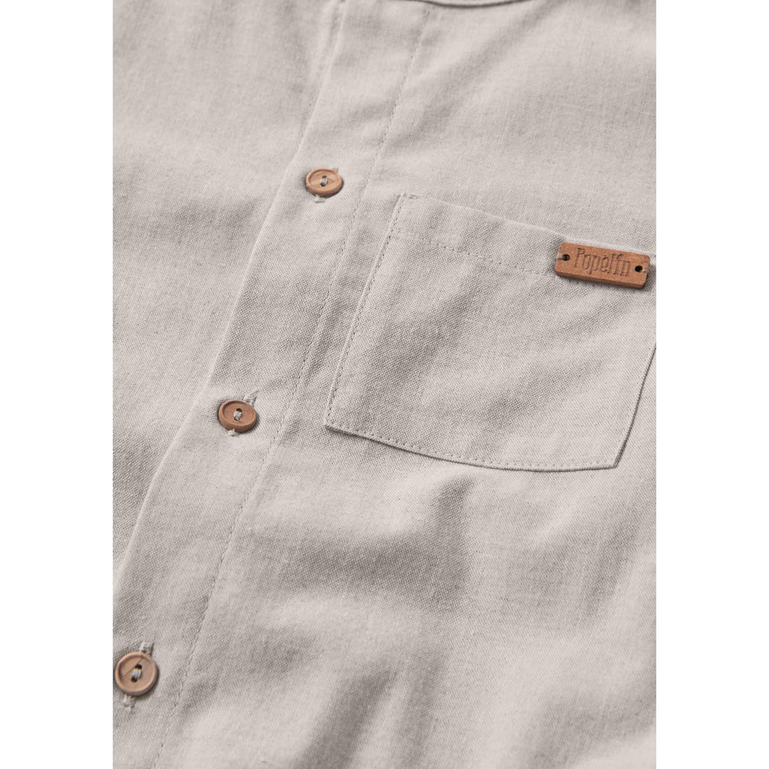 Popelin Sand Shirt Romper