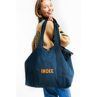 Indee Blue Black Tacos Bag