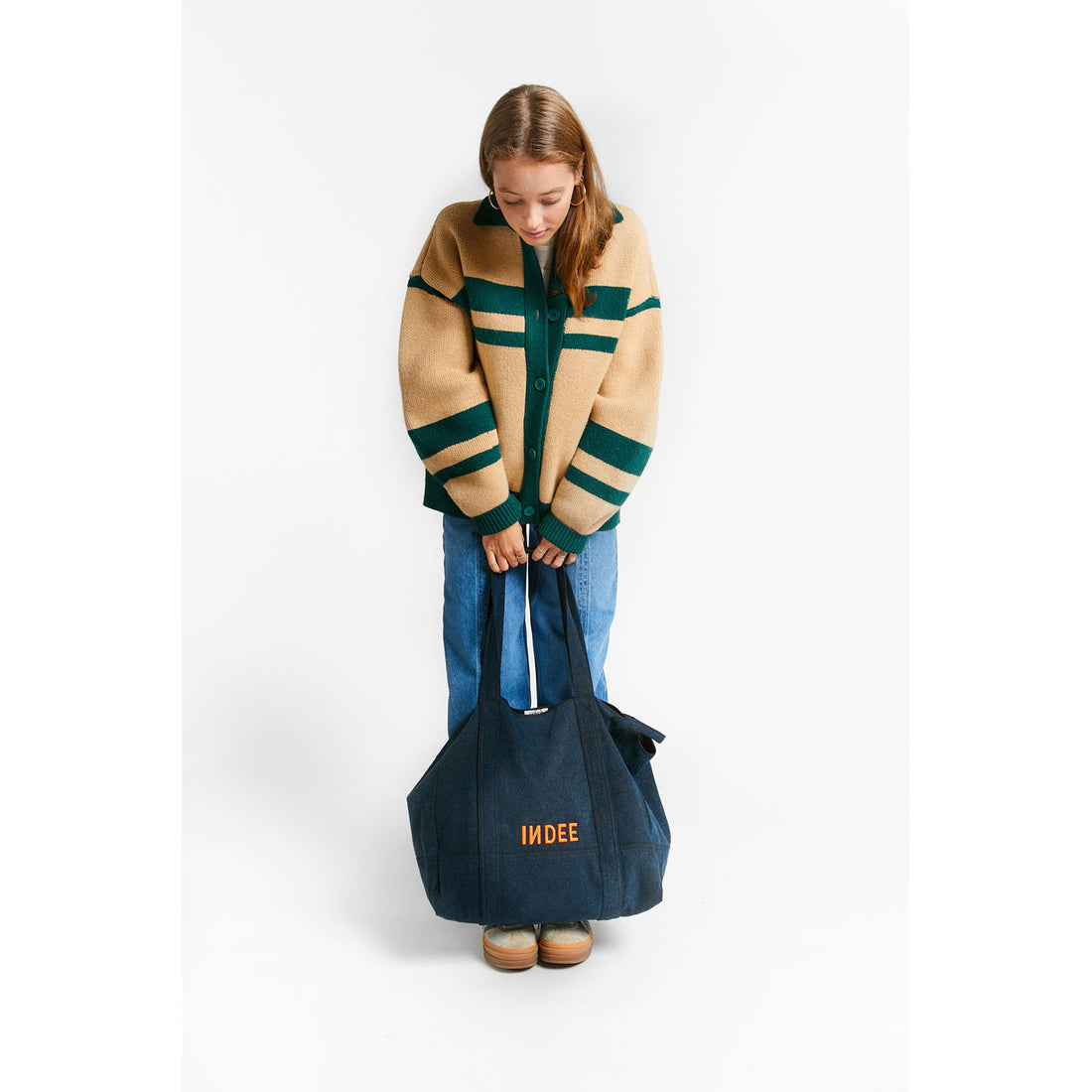Indee Blue Black Tacos Bag