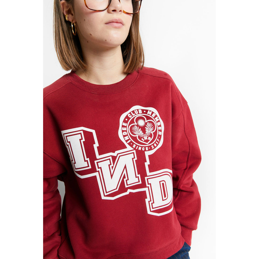 Indee Merlot Tatoo Sweater