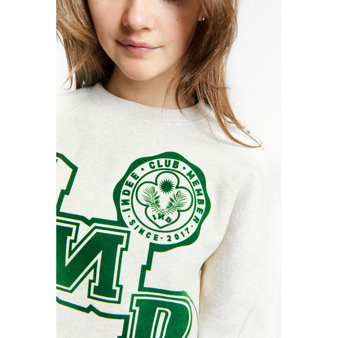 Indee Off White Tatoo Sweater