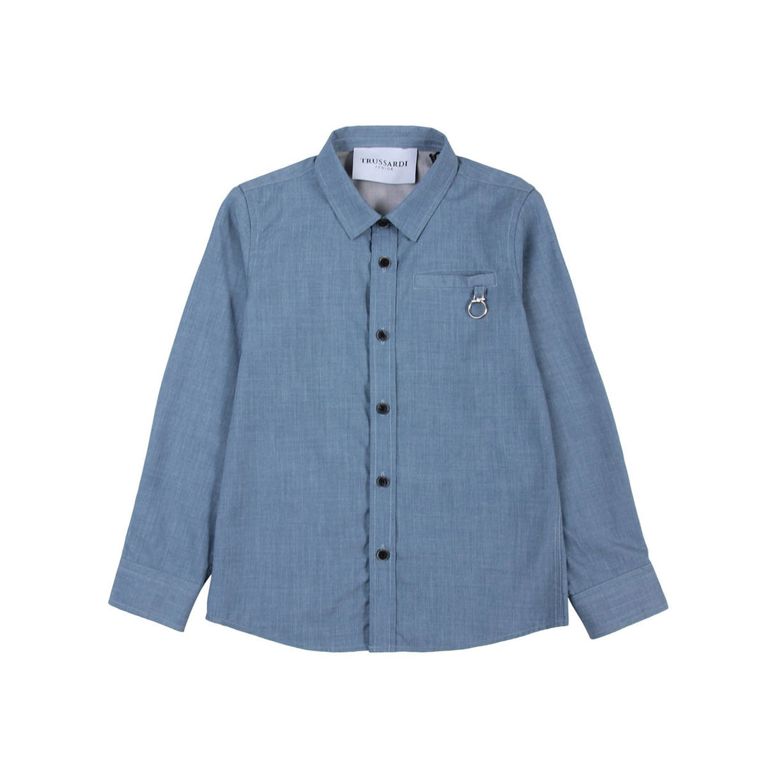 Trussardi Blue Chambre Grima Shirt