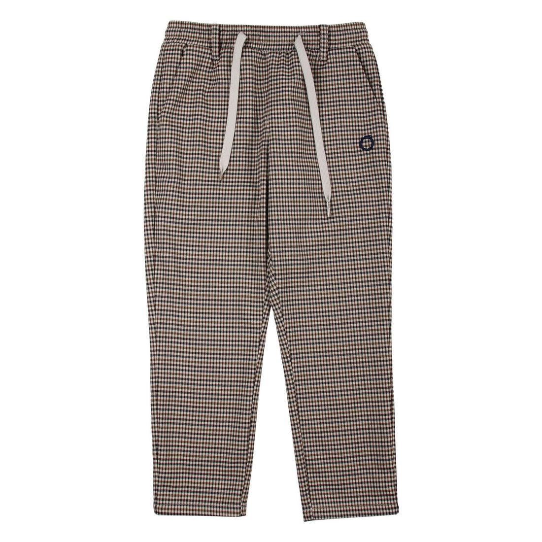 Trussardi Brown Plaid Cirdan Pants
