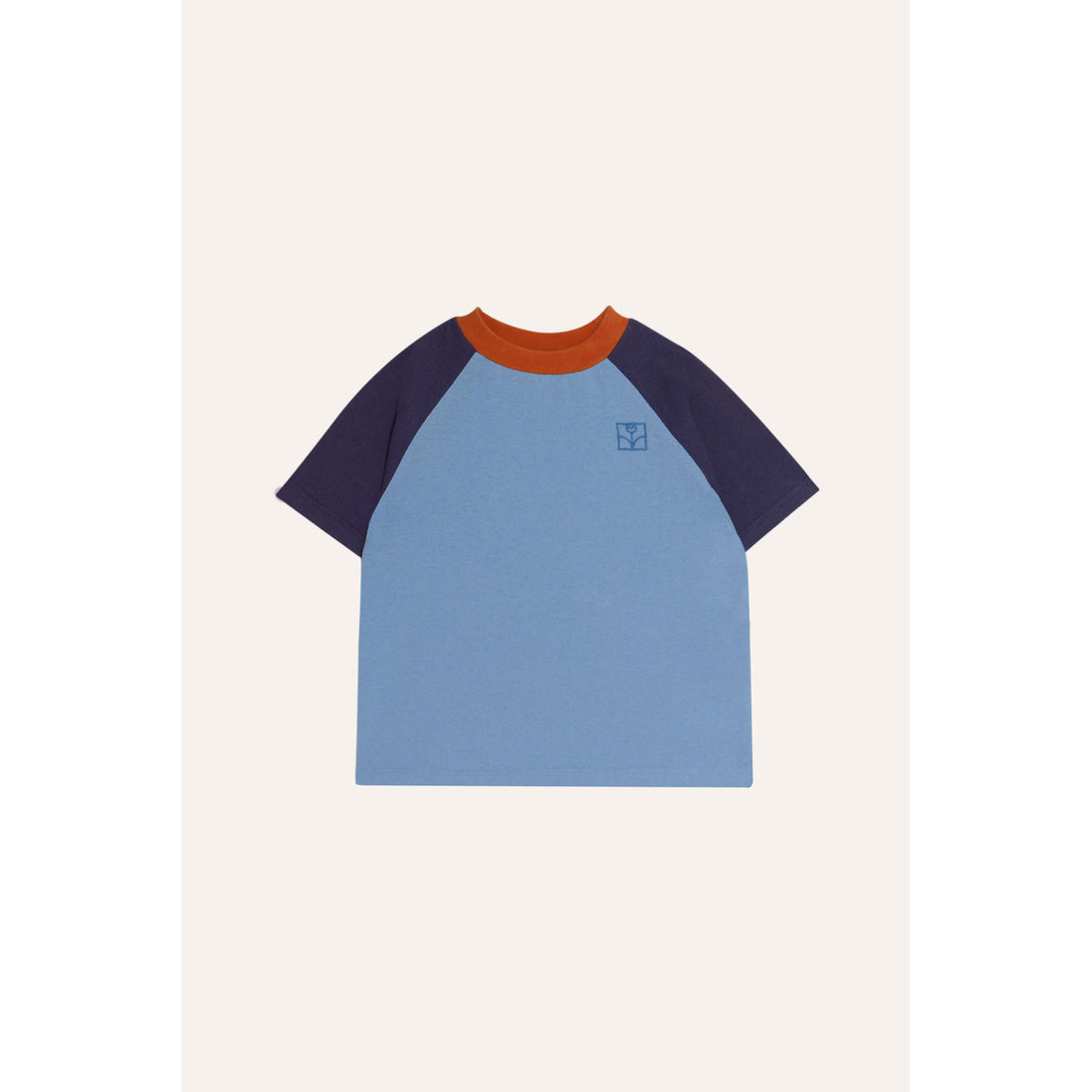 The Campamento Blue Colorblock T-Shirt