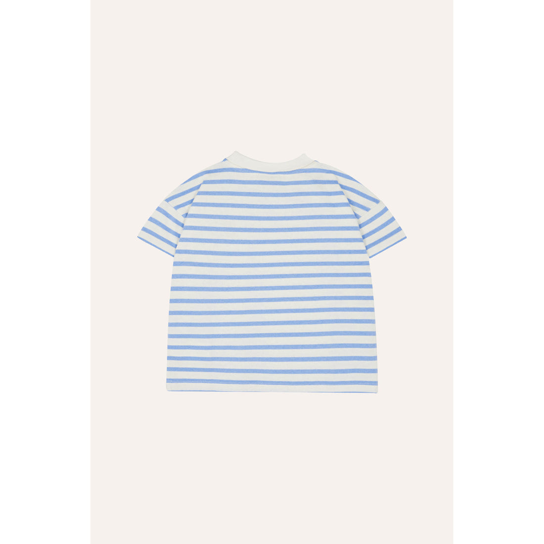 The Campamento Light Blue Striped T-Shirt
