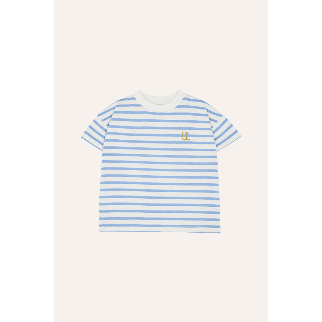 The Campamento Light Blue Striped T-Shirt