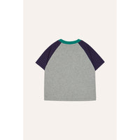 The Campamento Grey It's Time Color Block T-Shirt