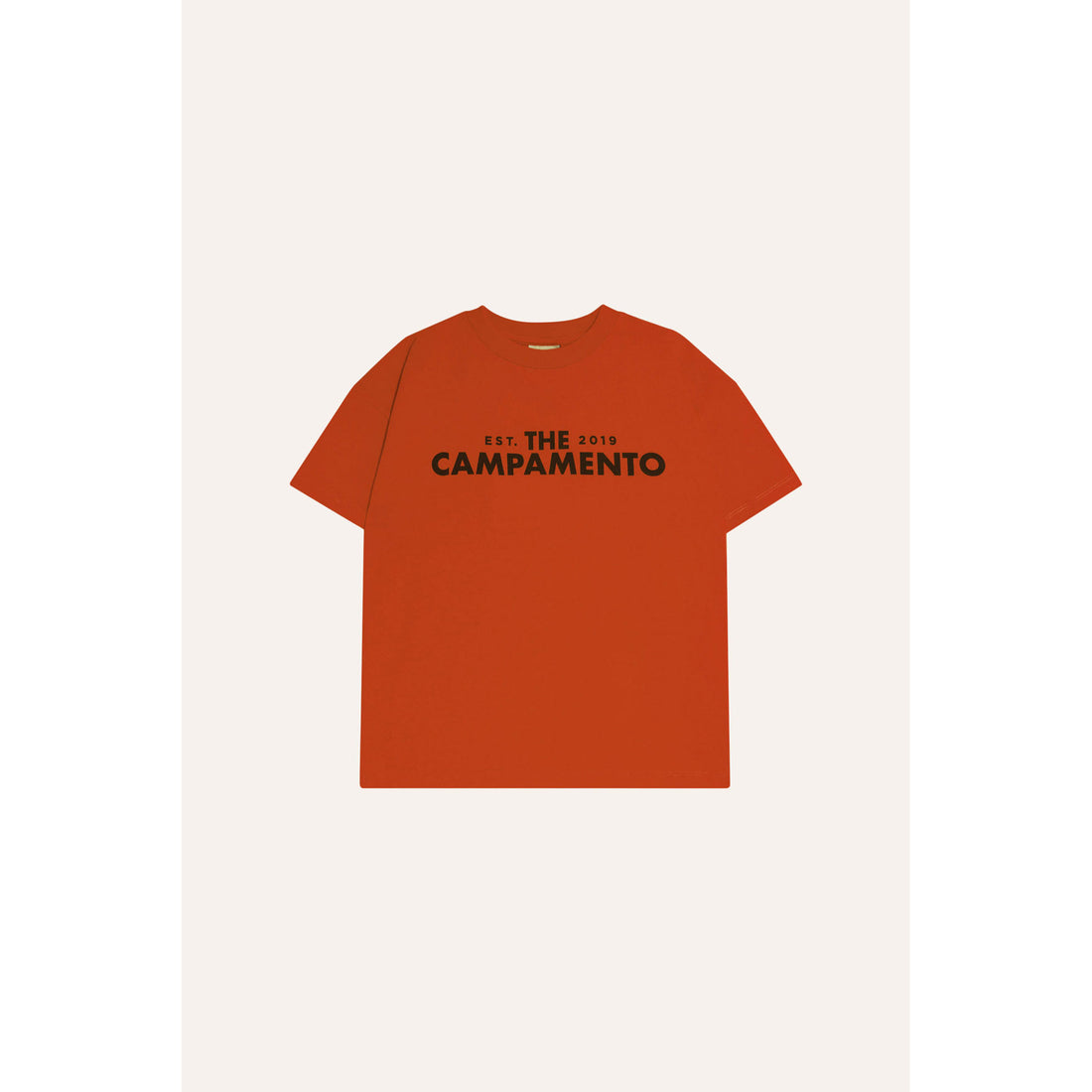 The Campamento Orange Logo T-Shirt